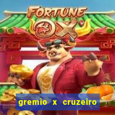 gremio x cruzeiro ao vivo hd